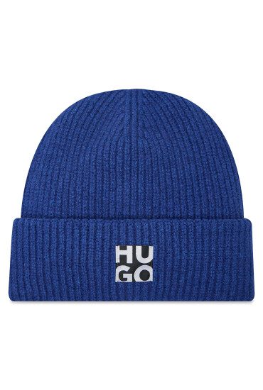 HUGO Шапка Women-X 692 50477679 Син - Mera.bg