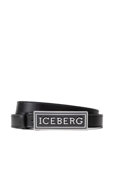 Iceberg Мъжки колан P22 EP1P 660022 6900 3912 Черен - Mera.bg