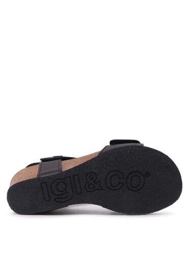 IGI&CO Сандали 3697200 Black/DarkGrey - Mera.bg