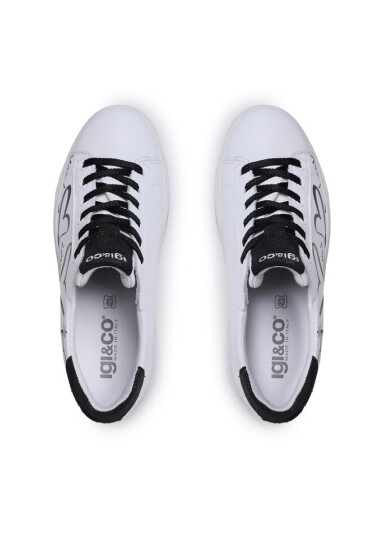 IGI&CO Сникърси 3658111 White/Black - Mera.bg