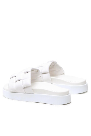 Inuikii Чехли Braided Vegan 70104-120 White - Mera.bg