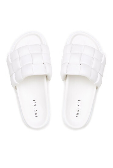 Inuikii Чехли Braided Vegan 70104-120 White - Mera.bg