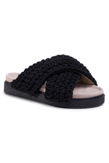 Inuikii Чехли Women Woven 70104-5 Черен - Mera.bg
