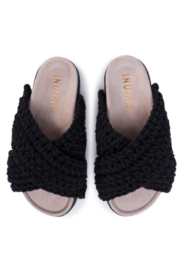 Inuikii Чехли Women Woven 70104-5 Черен - Mera.bg