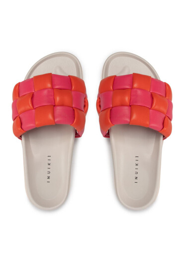 Inuikii Чехли Braided 70104-020 Pink - Mera.bg