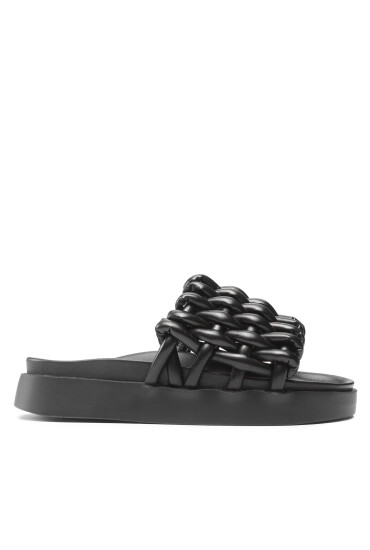 Inuikii Чехли Braided Tube 70106-191 Black - Mera.bg