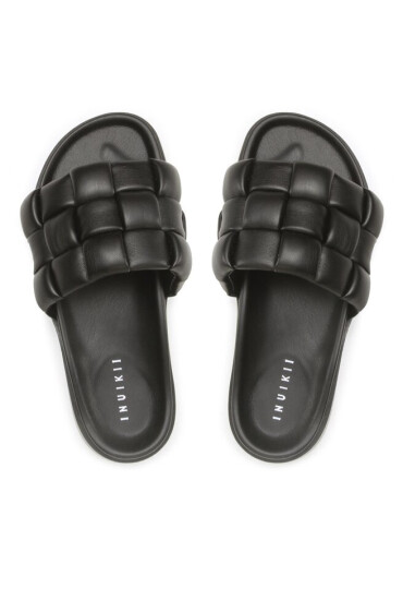 Inuikii Чехли Braided Vegan 70104-120 Black - Mera.bg