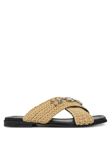 Inuikii Чехли Woven Strap Stones 70104-367 705 Бежов - Mera.bg