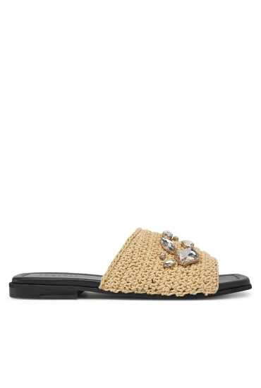 Inuikii Чехли Woven Strap Stones 70104-367 705 Бежов - Mera.bg