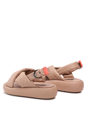 Inuikii Сандали Bubble Crossed 70105-300 Beige - Mera.bg