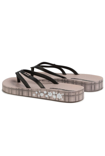 Ipanema Джапанки Bossa Soft IV Fem 82772 Beige/Black 20837 - Mera.bg