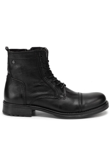 Jack&Jones Ботуши Russel Leather 12155999 Черен - Mera.bg