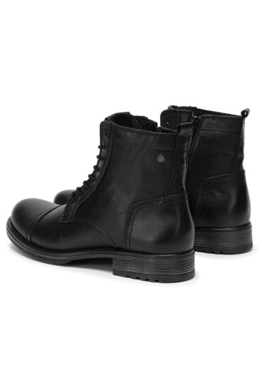 Jack&Jones Ботуши Russel Leather 12155999 Черен - Mera.bg