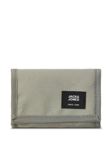 Jack&Jones Голям мъжки портфейл Jaceastside 12228262 Сив - Mera.bg