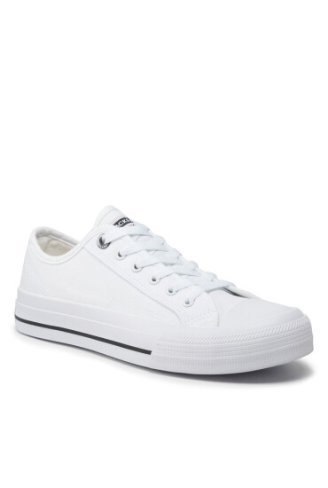 Jack&Jones Кецове Jfwcrop Canvas Lo Noos 12203651 White - Mera.bg