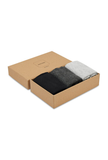 Jack&Jones Комплект 3 чифта дълги чорапи мъжки - Mera.bg