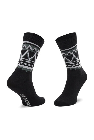 Jack&Jones Комплект 3 чифта дълги чорапи мъжки Jacwenn Sock Giftbox 12197568 r.OS Mineral Blue/Bluefin - Mera.bg