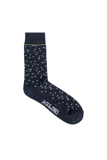 Jack&Jones Комплект 5 чифта дълги чорапи мъжки 12240530 Grey Melange 4282673 - Mera.bg