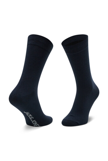 Jack&Jones Комплект 5 чифта дълги чорапи мъжки Jaccheer 12205238 r.OS White/Fiery Red - Mera.bg