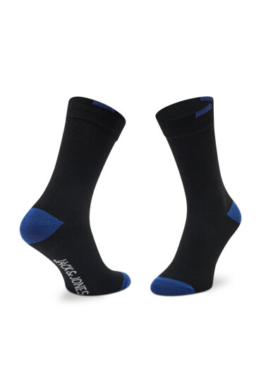 Jack&Jones Комплект 5 чифта дълги чорапи мъжки Jacken 12217633 Black - Mera.bg