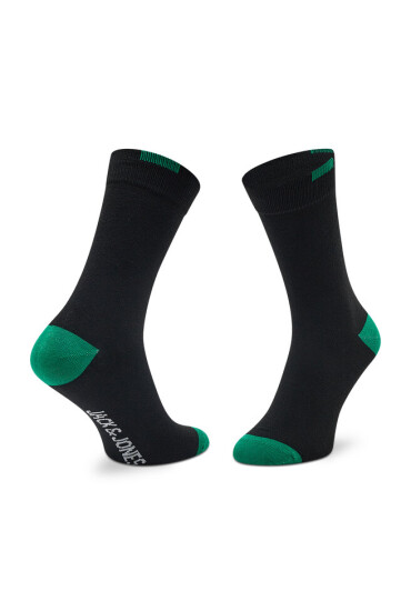 Jack&Jones Комплект 5 чифта дълги чорапи мъжки Jacken 12217633 Black - Mera.bg