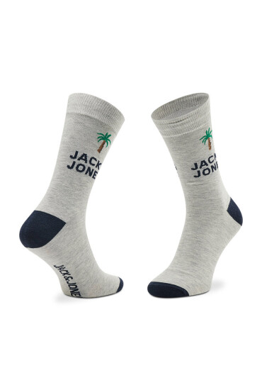 Jack&Jones Комплект 5 чифта дълги чорапи мъжки Jaczoey 12217535 Electric Blue/Solor Powe - Mera.bg
