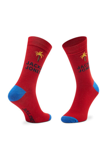 Jack&Jones Комплект 5 чифта дълги чорапи мъжки Jaczoey 12217535 Electric Blue/Solor Powe - Mera.bg