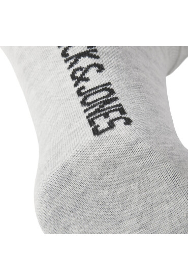 Jack&Jones Комплект 5 чифта къси чорапи мъжки Dongo 12120278 Сив - Mera.bg