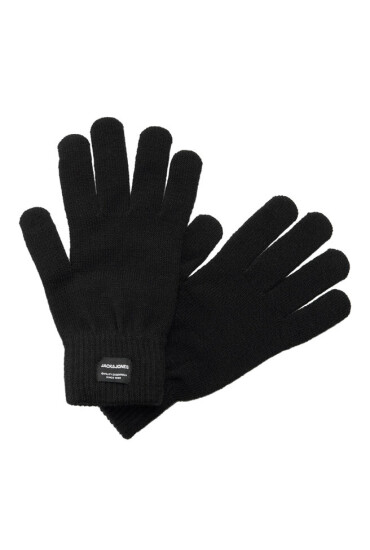 Jack&Jones Комплект шапка и ръкавици 12168383 Black 3739908 - Mera.bg