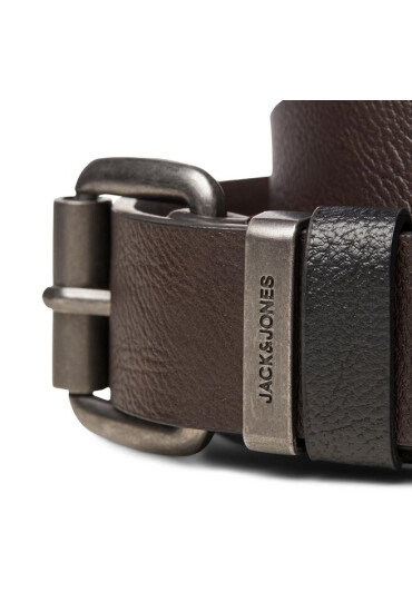 Jack&Jones Мъжки колан Aron 12212989 Brown Stone - Mera.bg