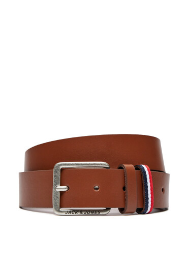 Jack & Jones Мъжки колан Espo 12219179 Кафяв - Mera.bg