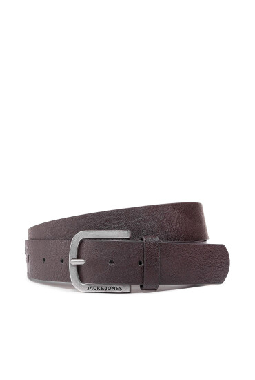 Jack&Jones Мъжки колан Jacharry Belt Noos 12120697 Кафяв - Mera.bg