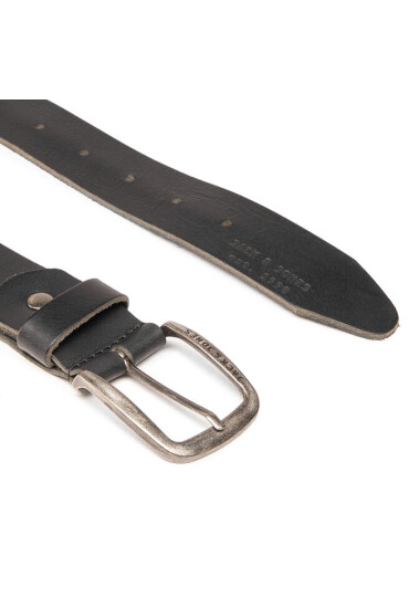 Jack&Jones Мъжки колан Jackpaul Leather Belt 12111286 Черен - Mera.bg