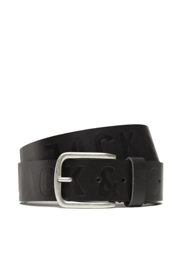Jack&Jones Мъжки колан Jackporto 12229512 Черен - Mera.bg