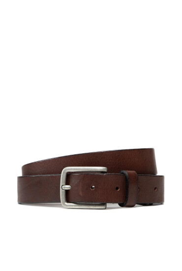 Jack&Jones Мъжки колан Jaclee 12111066 Кафяв - Mera.bg