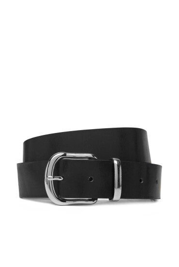 Jack & Jones Мъжки колан Jacwestern 12277530 Черен - Mera.bg