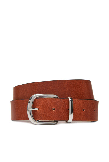 Jack & Jones Мъжки колан Jacwestern 12277530 Кафяв - Mera.bg