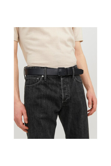 Jack&Jones Мъжки колан Roma 12242687 Черен - Mera.bg