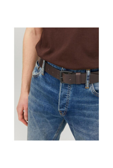 Jack&Jones Мъжки колан Roma 12242687 Кафяв - Mera.bg