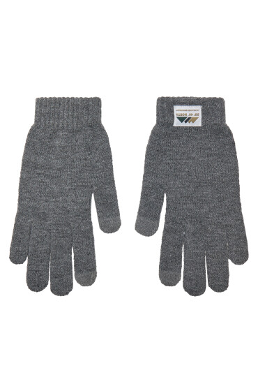 Jack&Jones Мъжки ръкавици 12263487 Сив - Mera.bg