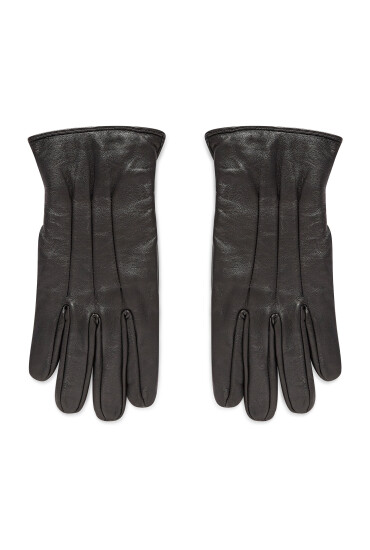 Jack&Jones Мъжки ръкавици Jacmontana Leather Gloves Noos 12125090 Черен - Mera.bg
