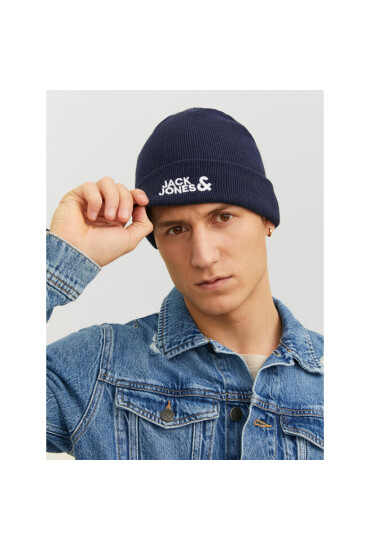 Jack&Jones Шапка 12092815 Navy Blazer 4209892 - Mera.bg