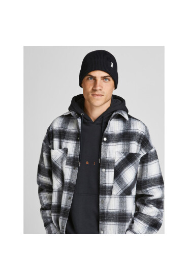 Jack&Jones Шапка 12193386 Черен - Mera.bg