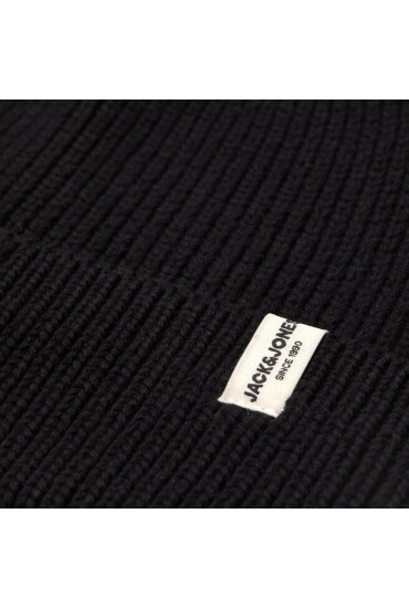 Jack&Jones Шапка 12193386 Черен - Mera.bg