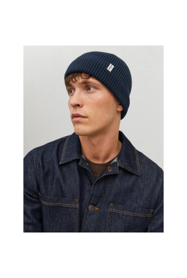Jack&Jones Шапка 12193386 Navy Blazer 3667195 - Mera.bg