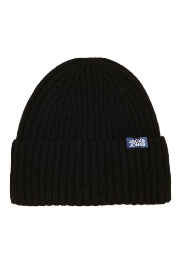 Jack&Jones Шапка 12195049 Черен - Mera.bg