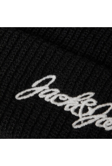 Jack&Jones Шапка 12242399 Black 4298701 - Mera.bg