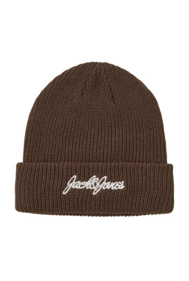 Jack&Jones Шапка 12242399 Chocolate Brown 4298700 - Mera.bg