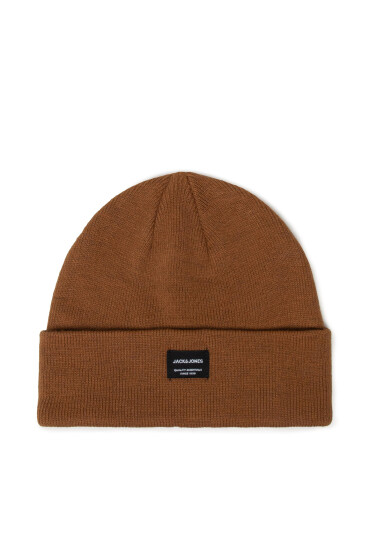 Jack&Jones Шапка Jacdna 12092815 Кафяв - Mera.bg