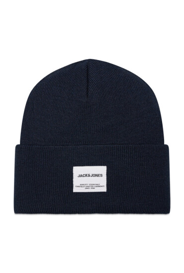 Jack&Jones Шапка Long Knit 12150627 Тъмносин - Mera.bg